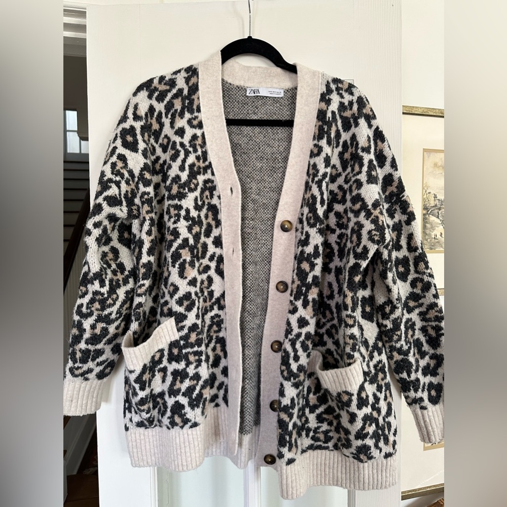 ZARA cardigan.